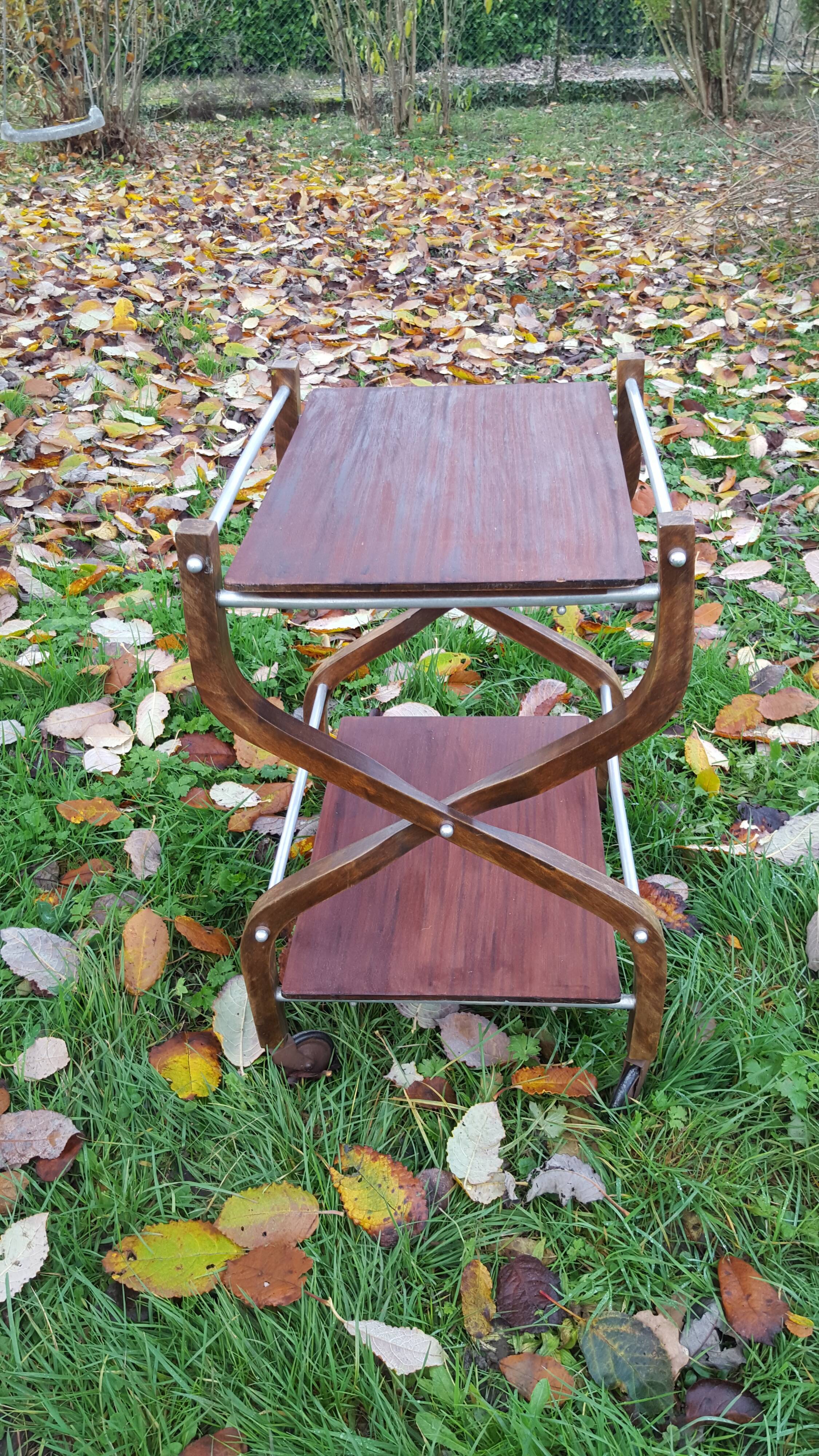 Vintage serving table 1950
