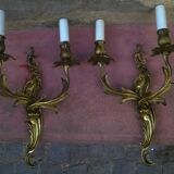 Pair of old wall light