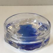 Coupe cristal Daum design annees 70