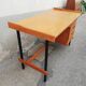 Bureau vintage métal et caisson bois