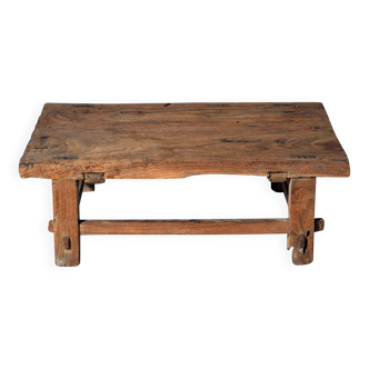 Fuzhou - Small antique Chinese coffee table in elm no. 5