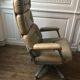 Fauteuil cuir années 70