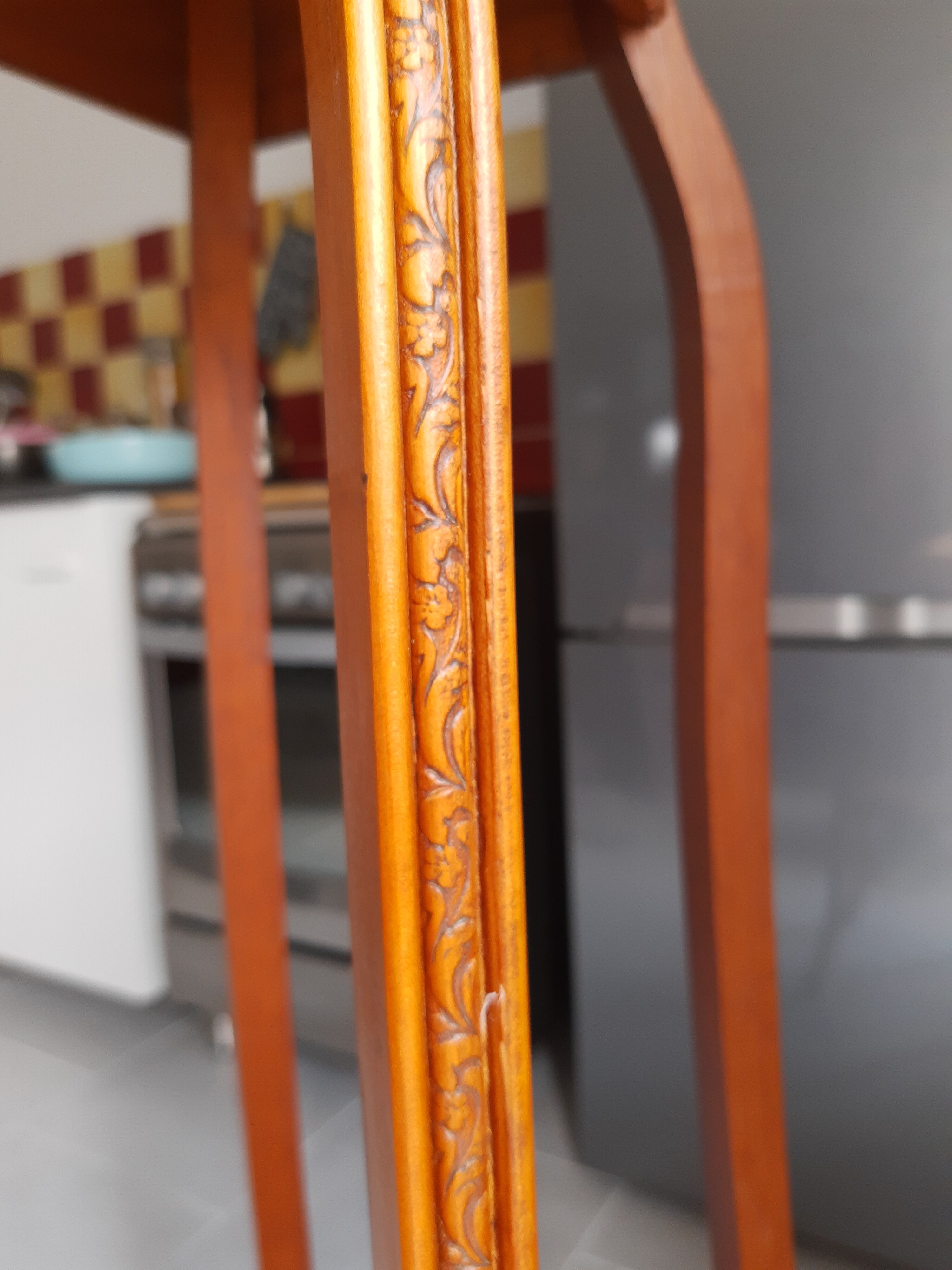 Art deco tray in marble side table
