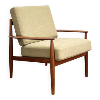 Mid Century Lounge Chair, Easy Chair by Grete Jalk for France & Son, Danish Design Armchair, 1950s