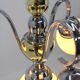 Art Deco Chandelier, 1930s, Restored