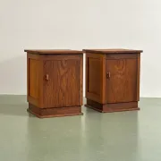 Pair of Dutch Art Deco nightstands, 1930s