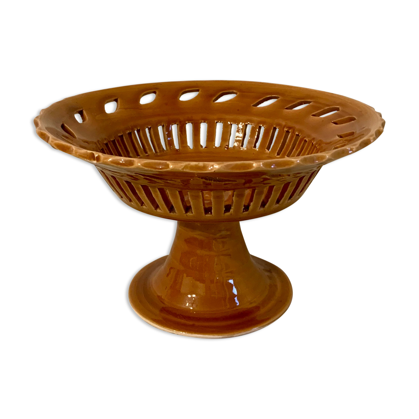 Honey-colored Compotier