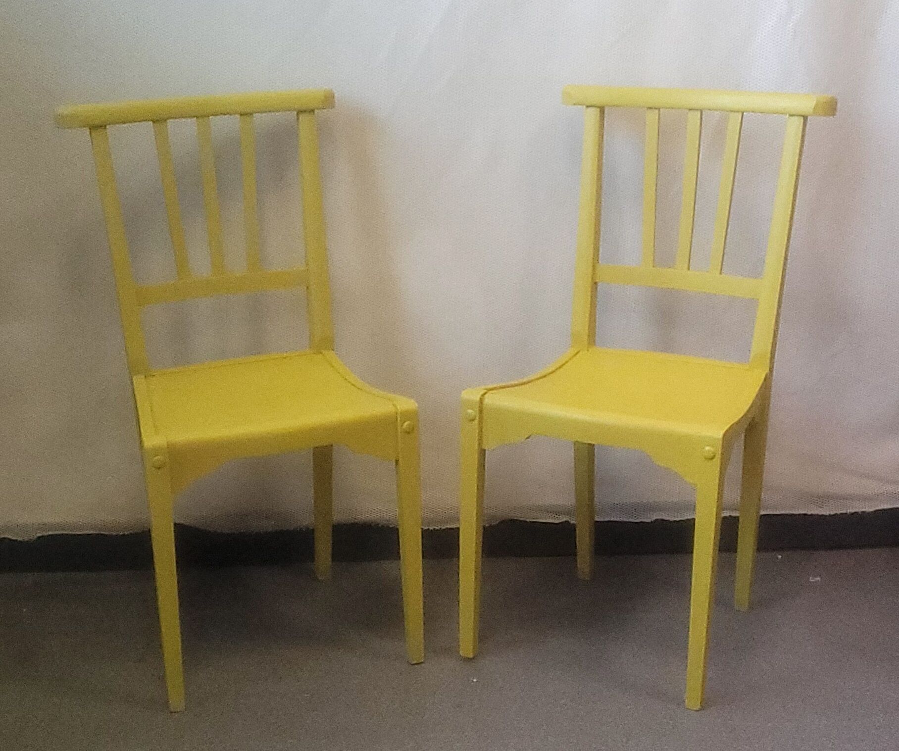 Paire de chaises bistrot