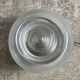 Peill & Putzler Space Age wall lamp in glass and chrome-plated metal