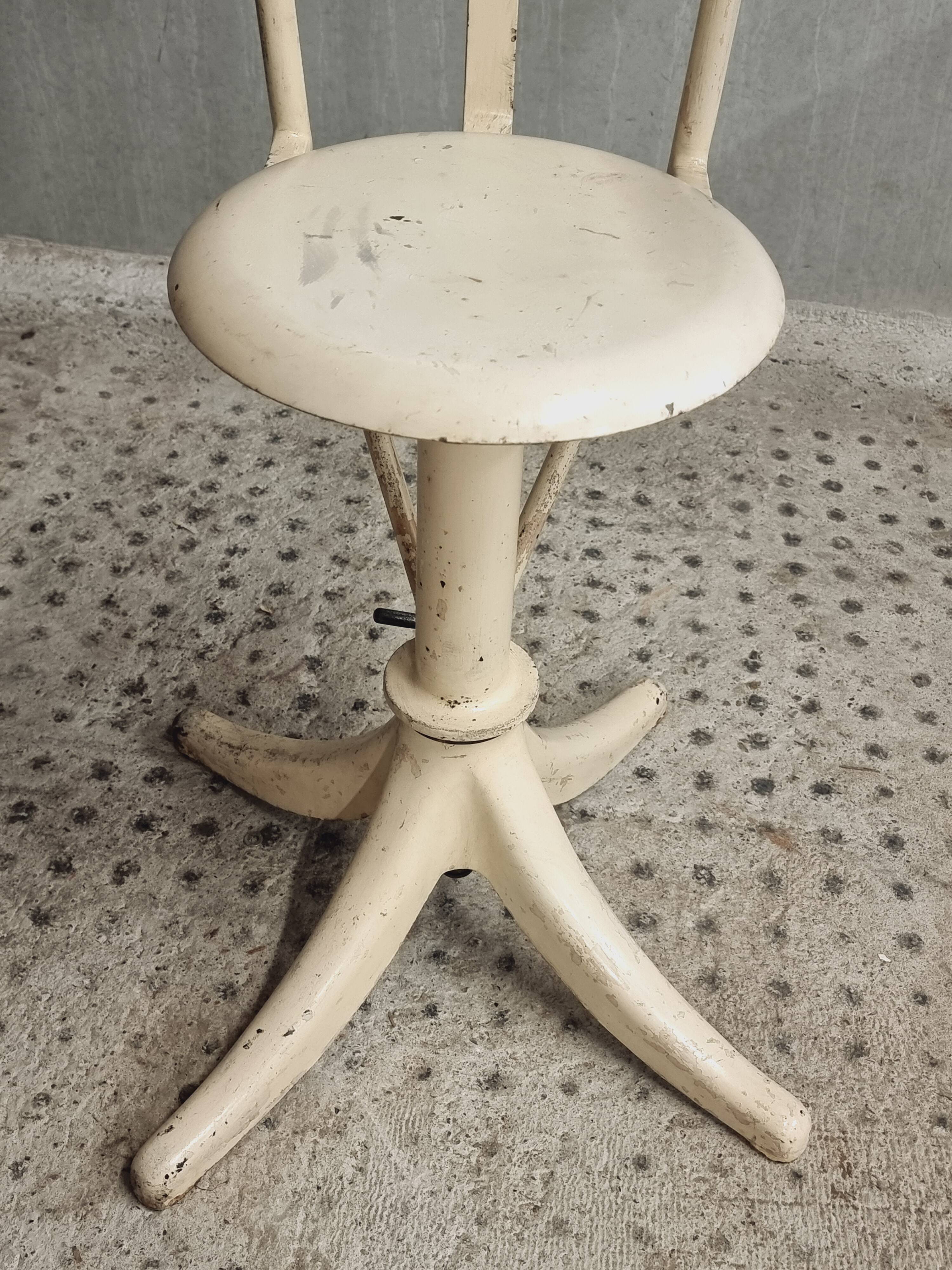 Fauteuil de dentiste ancien de Belgique période 1900/1920