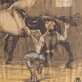 Displays "first aid with horses" Johannes Rudolfi 1929