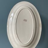 Oval flat iron earth, XIXth century