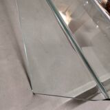 Origami molded glass coffee table