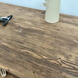 Comptoir ancien, table drapière des années 50