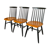 Série de 3 chaises Fanett de Tapiovaara