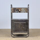 Iron Hospital Bedside Cabinet, 1920's