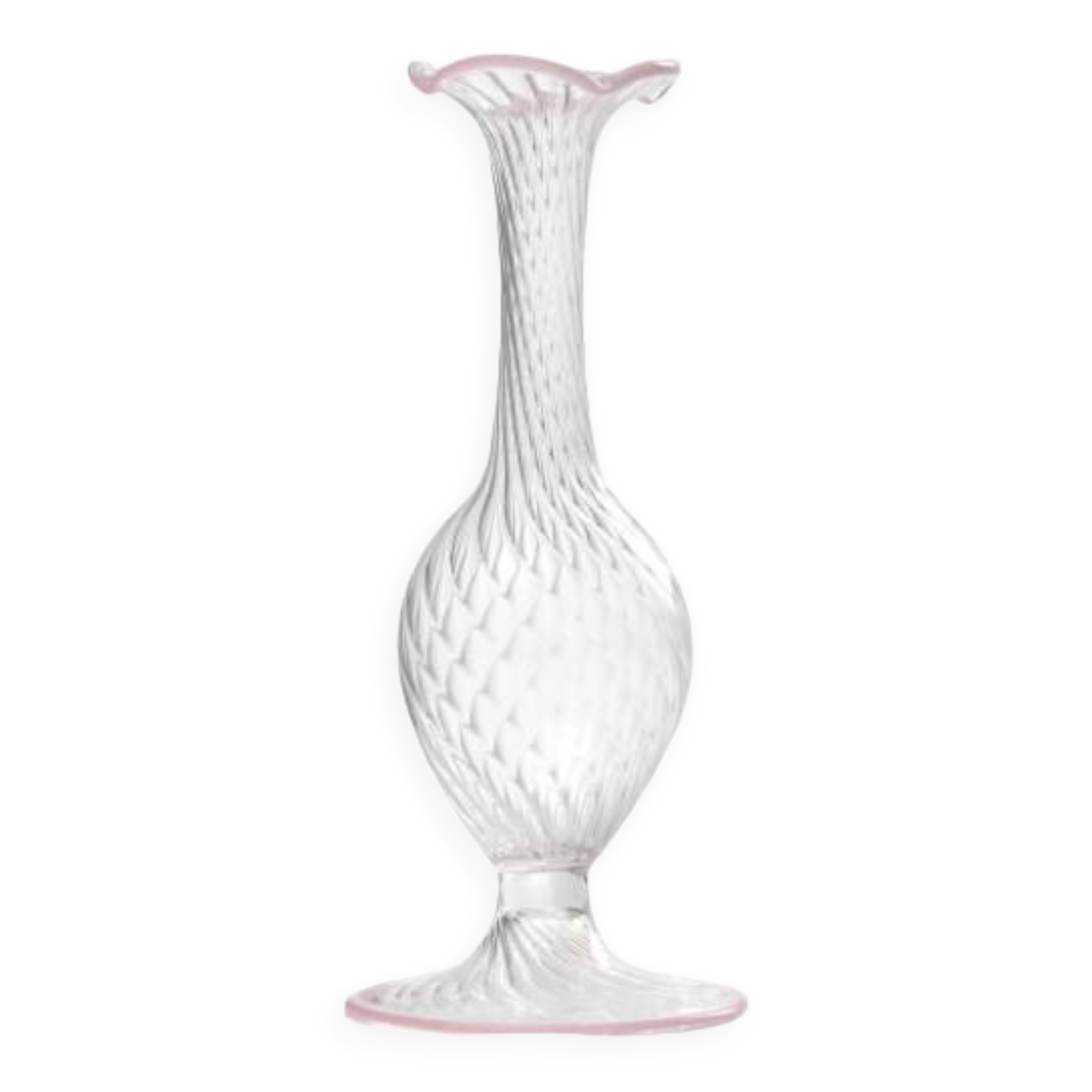 Pink Murano vase