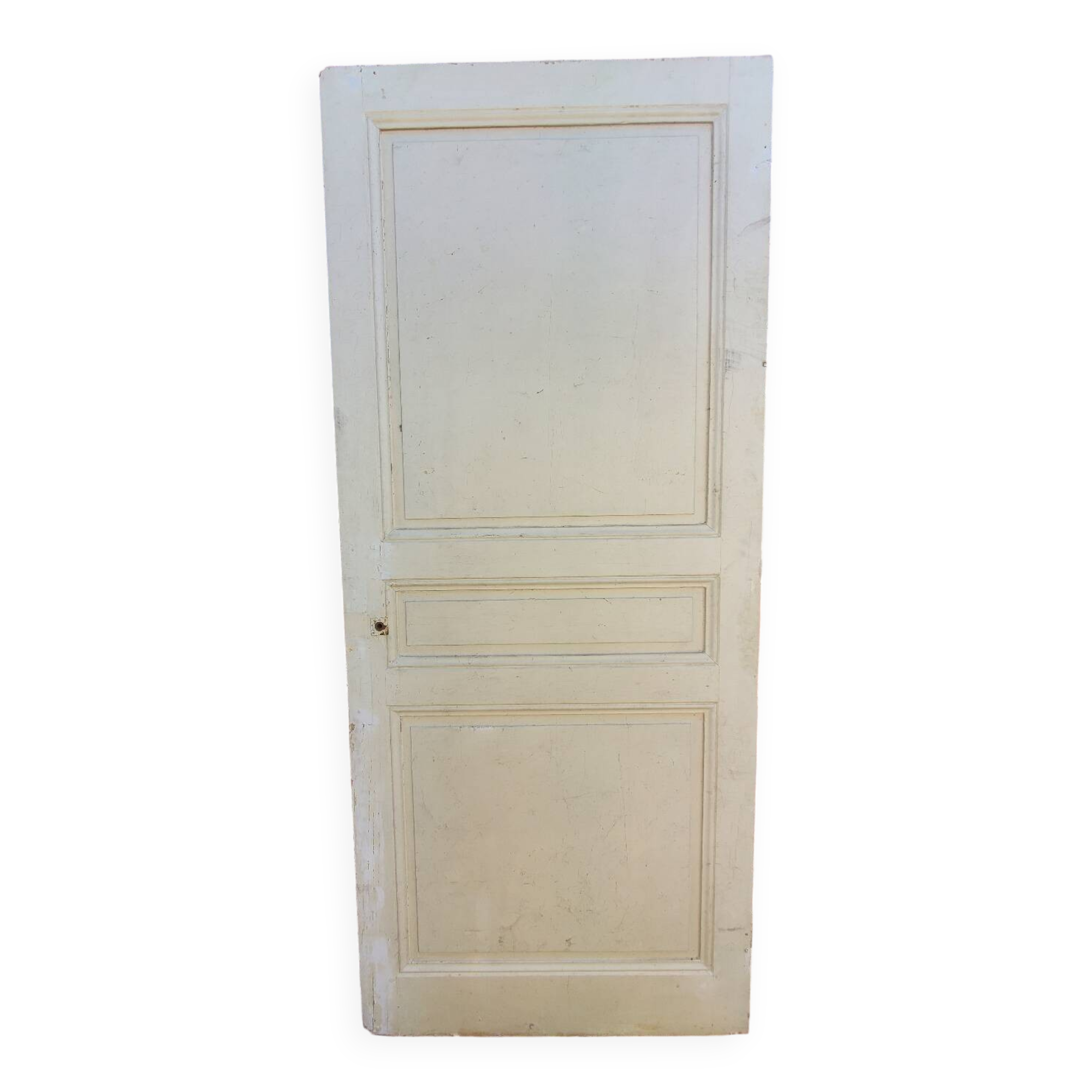 Old interior fir door