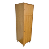 Vintage oak veneered wardrobe 1960