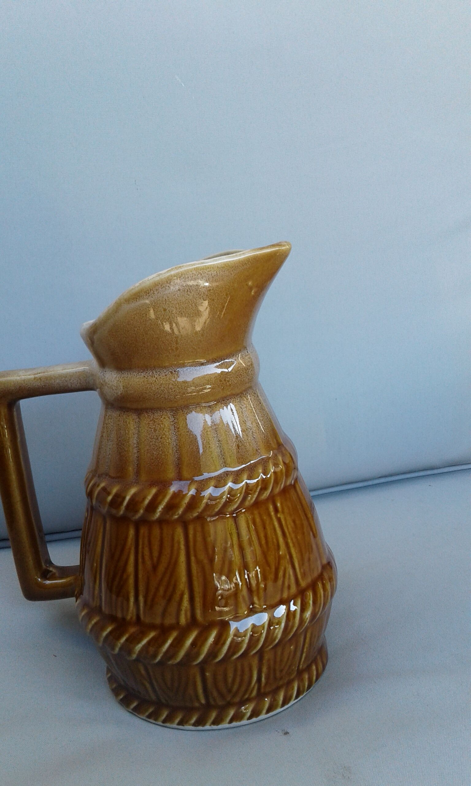 1 litre sandstone pitcher vintage