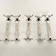 5 knife rests, "Chrysanthemum" model, from Maison Christofle
