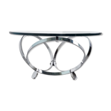 Vintage diamond coffee table by Knut  Hesterberg, 1960s