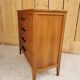 Oak chest of drawers
