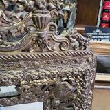 ANCIENT MIRROR WITH PARCLOSES FROM THE NAPOLEON III ERA