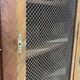 Late 19th century Regency style bookcase in rosewood and oak, removable