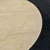 Vintage round Knoll Tulip eettafel (137cm) Marmer