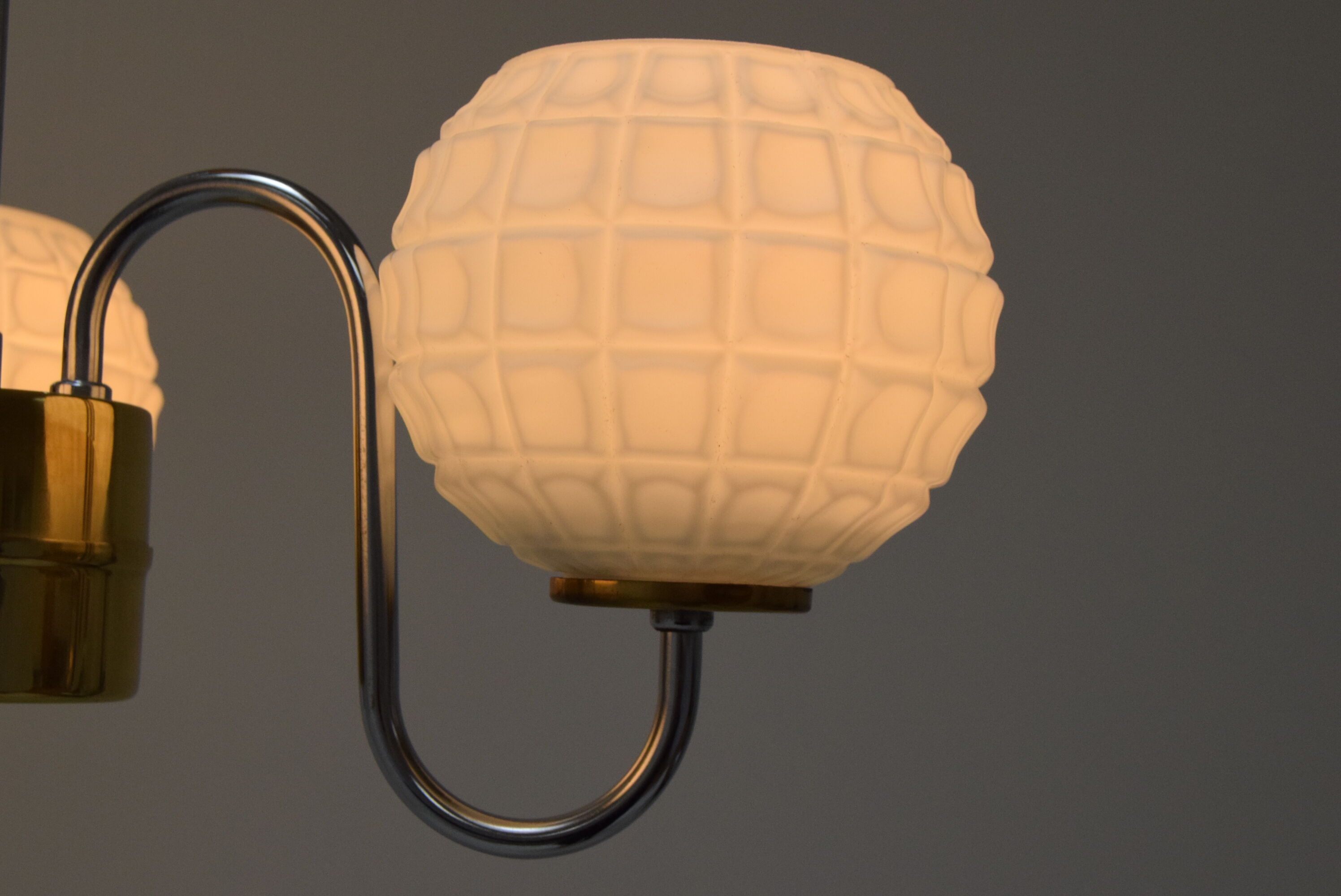 Mid-century Chandelier/Lidokov,1960's.