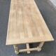 Table à manger de ferme rénovée 210cm du XXème