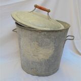 Zinc laundry pot
