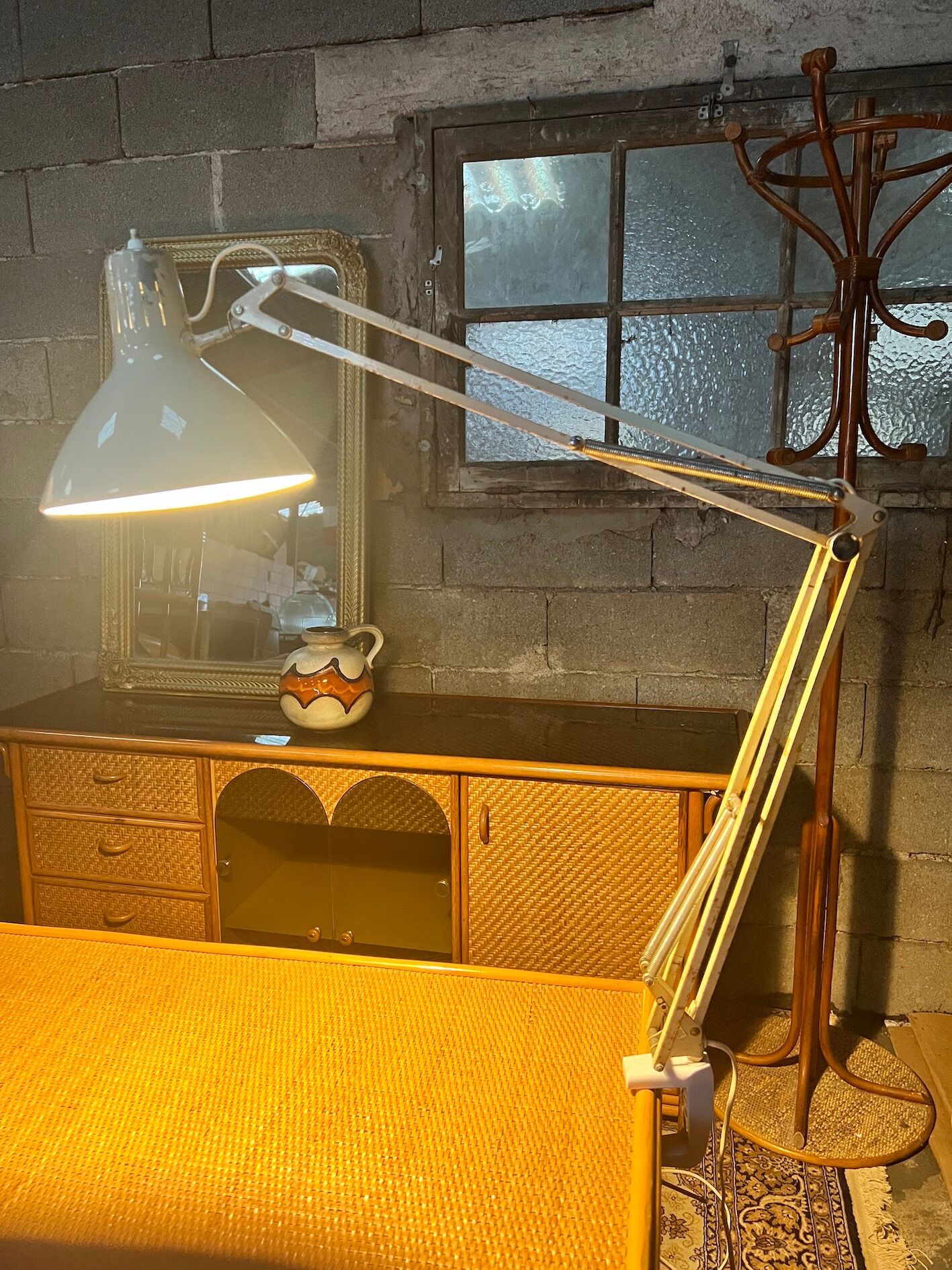 Vintage articulated architect lamp Luxo L1 by Jacob Jacobsen - 1970's