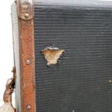 Vintage suitcase storage trunk