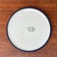 German ceramic saucer from the Stockholm series of the 1960s by Melitta, mid-century style.