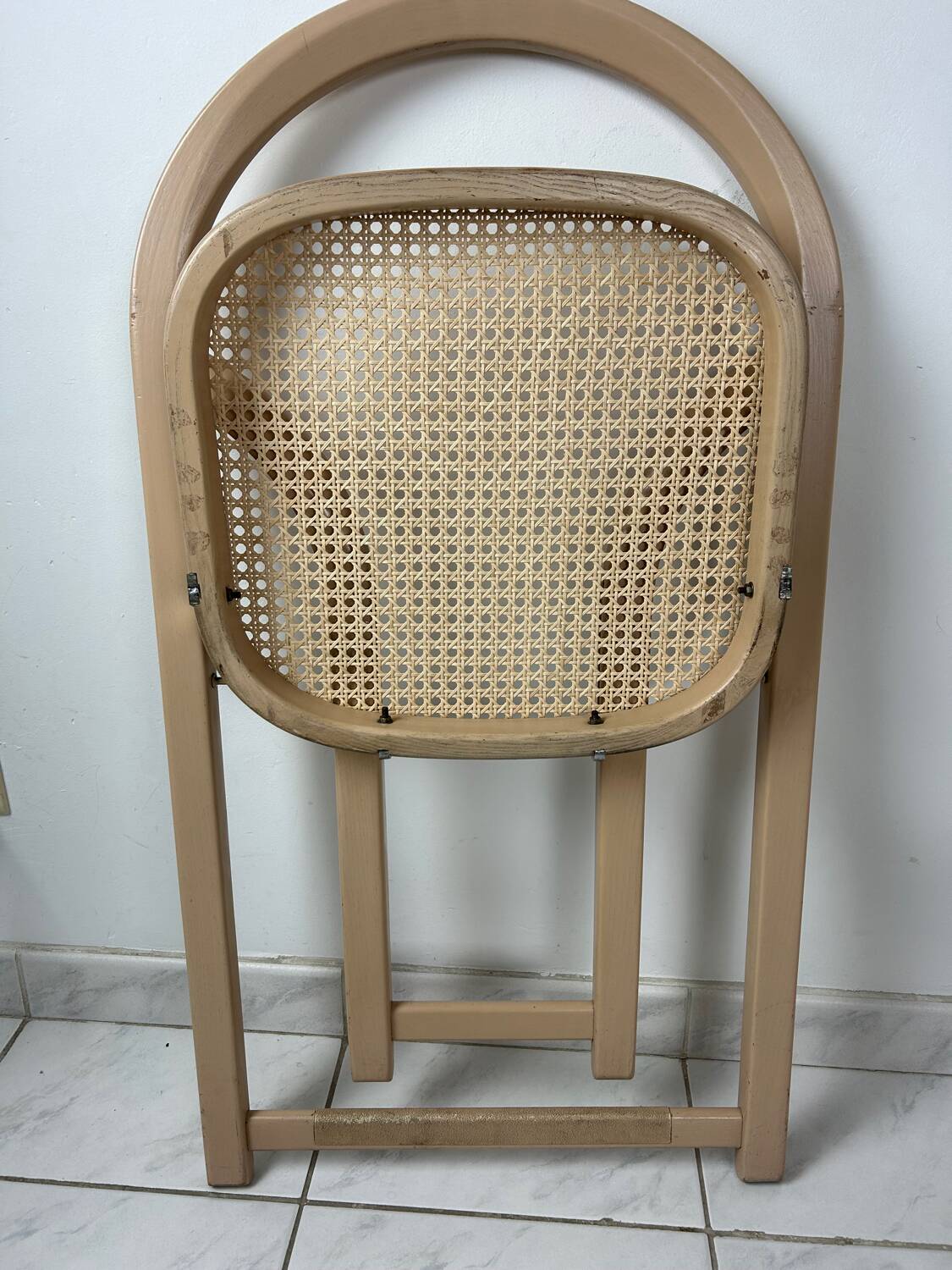 6x vintage foldable chair Gigi Sabadin model Arca