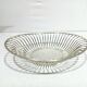 SILVER METAL BANQUETTE CHRISTOFLE GALLIA COLLECTION