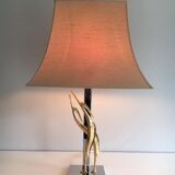 Beautiful sculpture lamp depicting birds