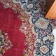 Large hand-knotted Persian Kerman carpet – wool – 402 × 304 cm