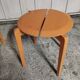 4 Scandinavian stools