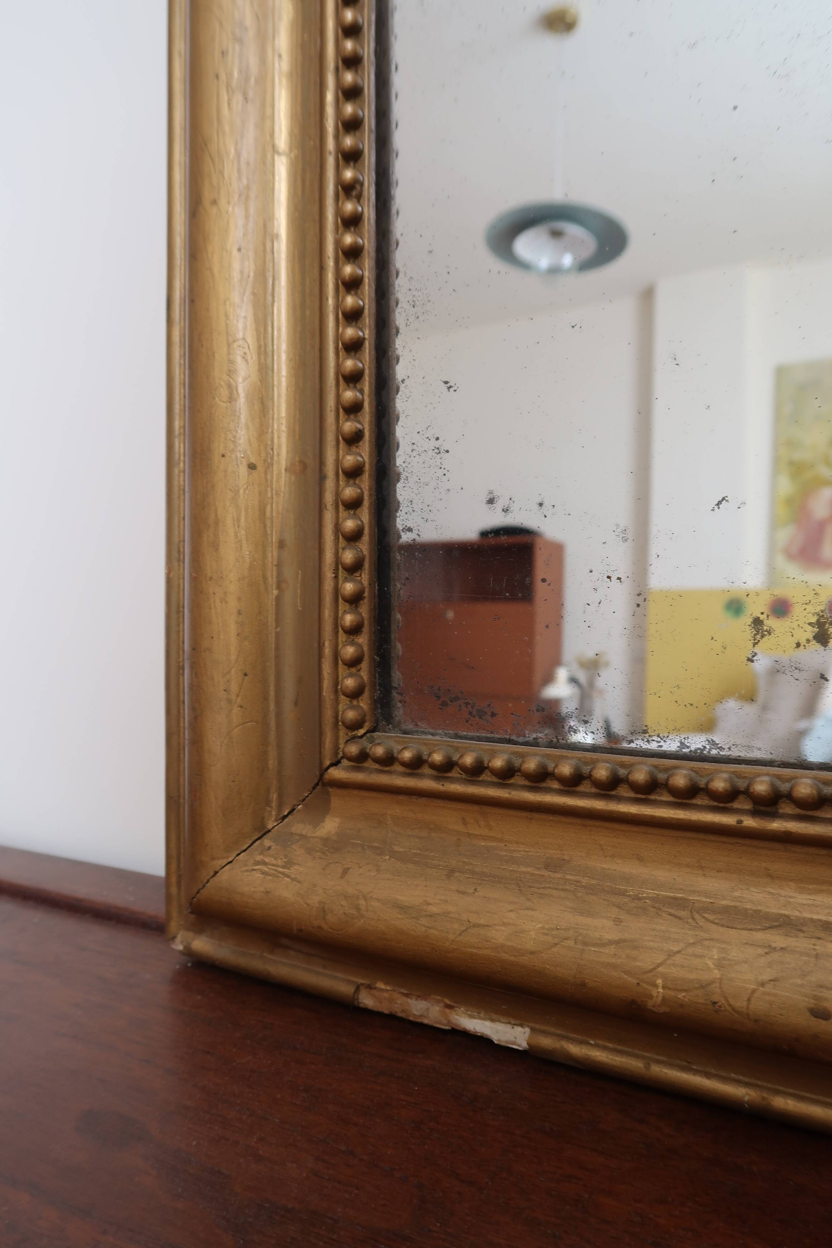 Miroir Louis Philippe vintage 82x58cm