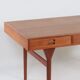 Danish desk ND 93/3 by Nanna and Jorgen Ditzel for Søren Willadsen, 1950s.