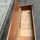Commode, meuble radio de style scandinave en bois et laiton
