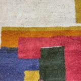 Traditional Berber rug in natural wool, size 150 x 250 cm