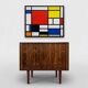 Rosewood Tambour Cabinet By Kai Kristiansen For Feldballes