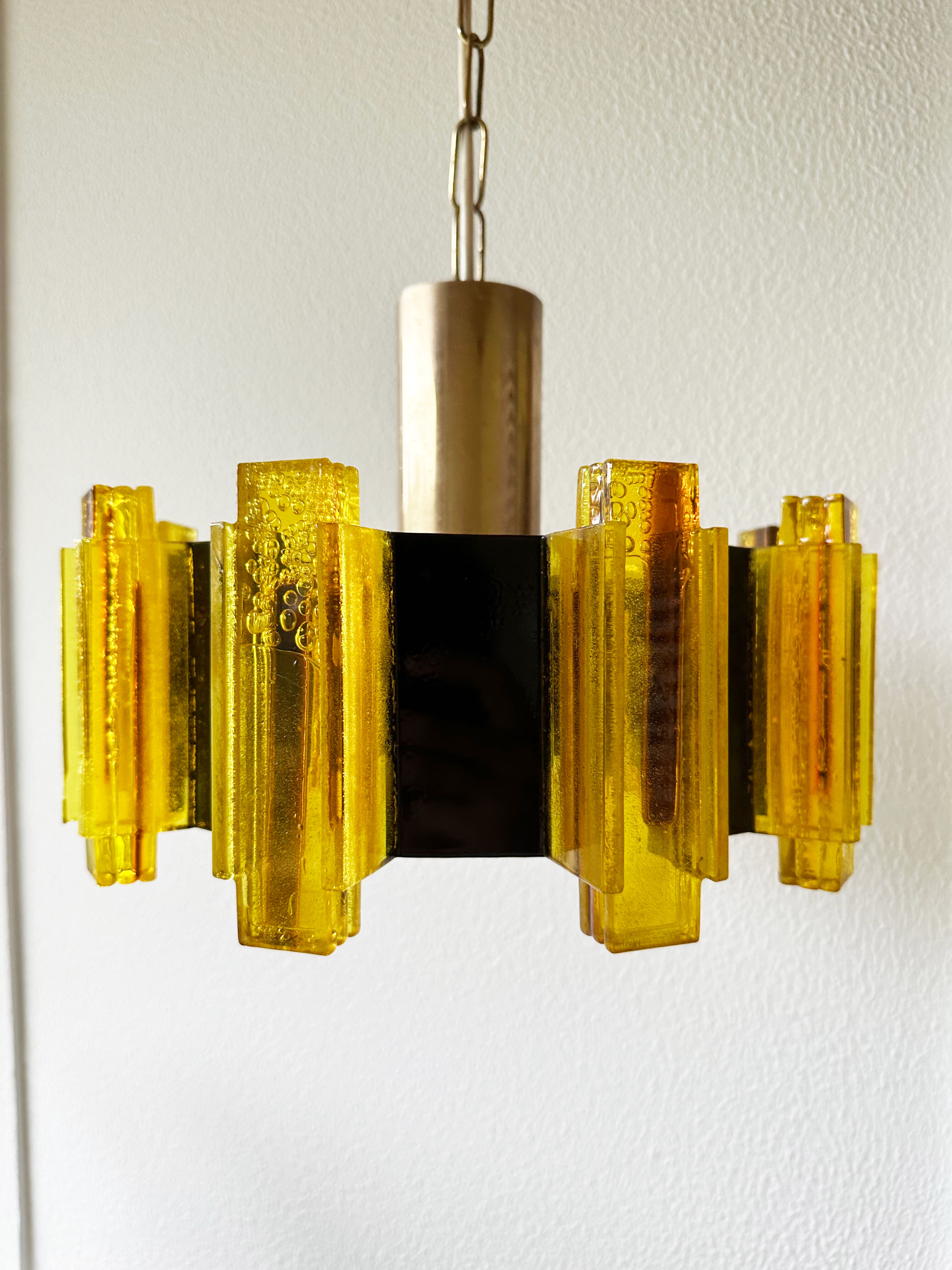 Claus Bolby pendant lamp Denmark 1970s