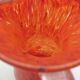 Blown glass vase.