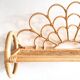Rattan wall shelf