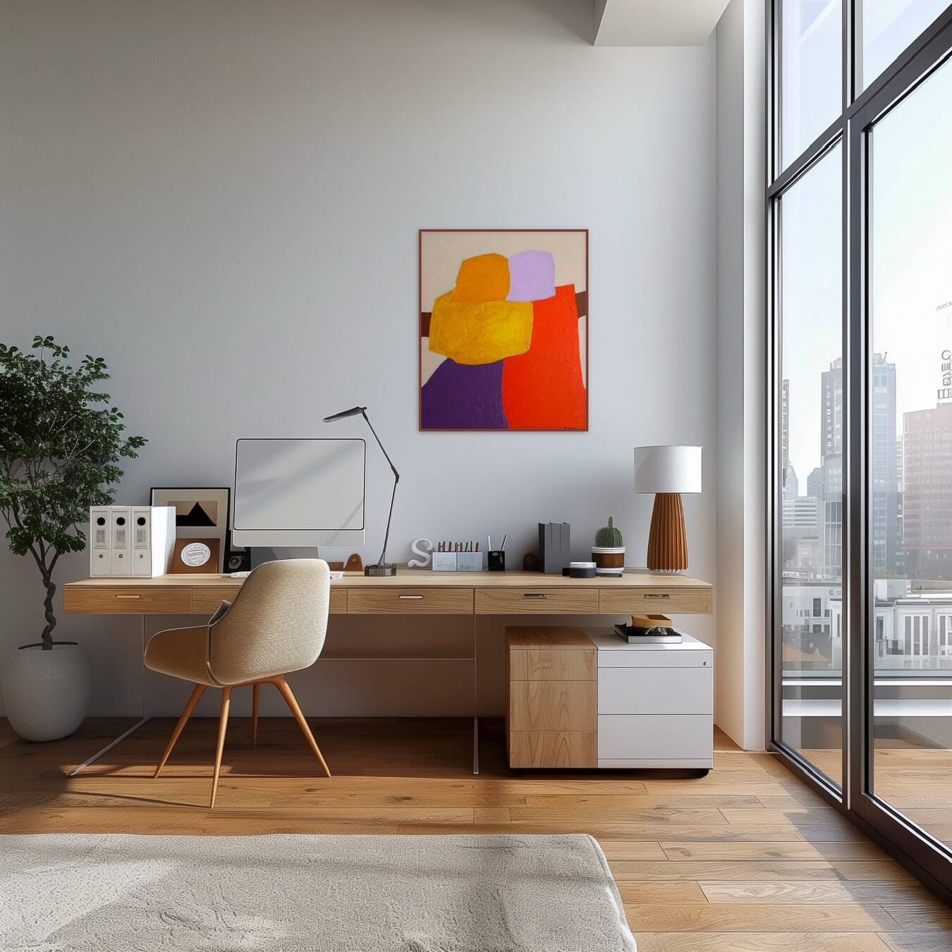 Original canvas art "Come Closer" 55x45cm by Bodasca